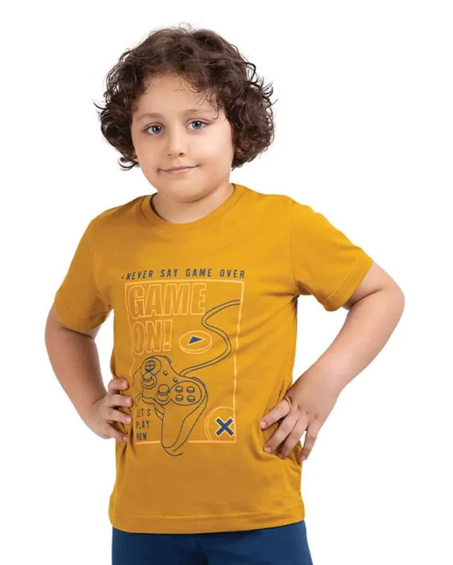 تیشرت نخی پسرانه game on اوت لت