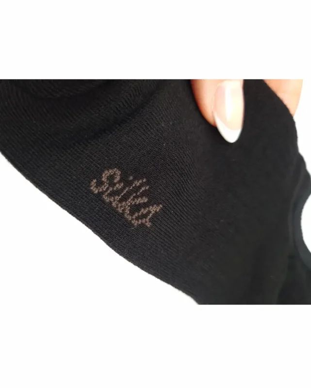 جوراب زنانه کفی کش انگلیسی سیلکا