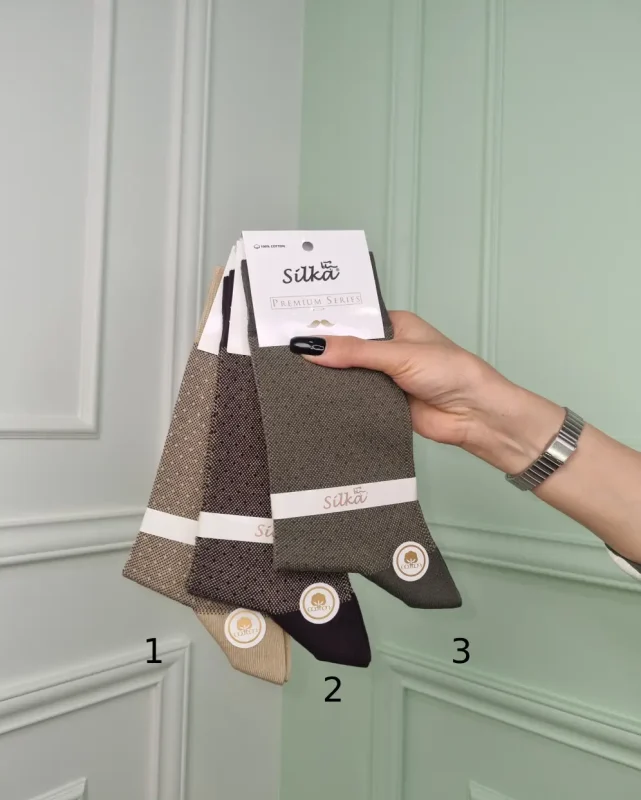 جوراب مردانه کلاسیک ویهان سیلکا