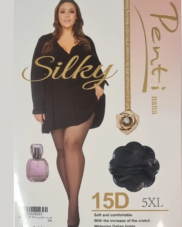 جوراب شلواری زنانه فیت 15 طرح پنتی