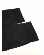 جوراب زنانه زیر زانو فیت 15 مشکی ساده