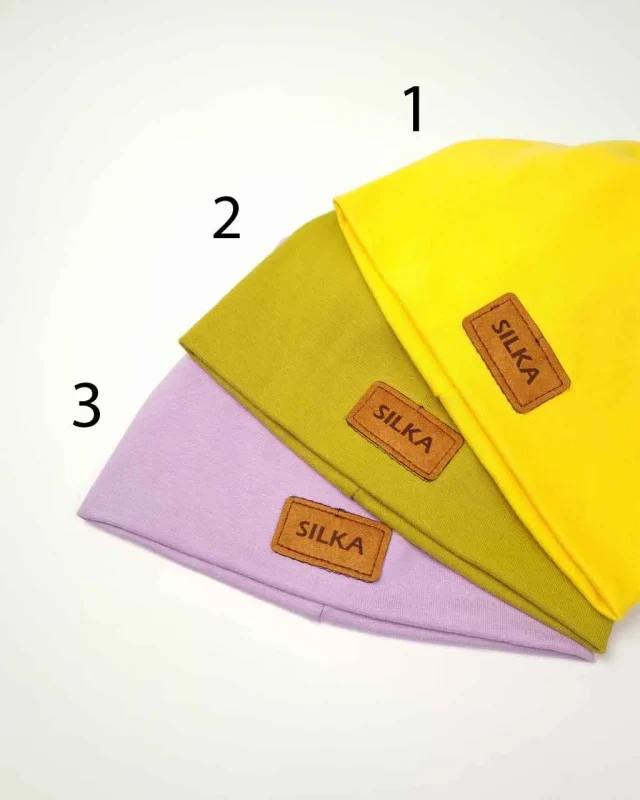 کلاه دولایه بچه‌گانه سیلکا گلدوزی