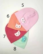 کلاه کبریتی دولایه بچه‌گانه عروسکی سیلکا