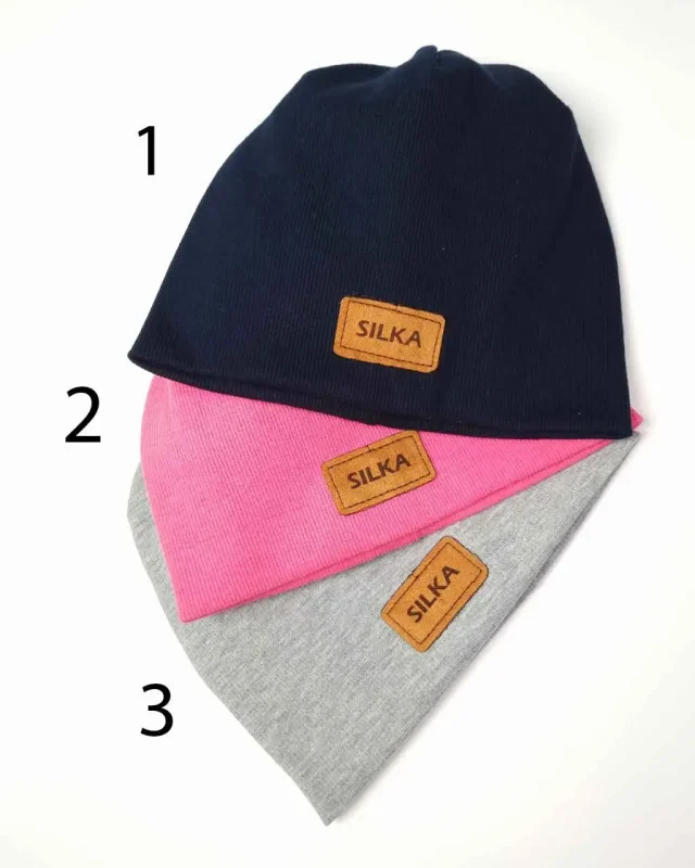 کلاه کبریتی دولایه بچه‌گانه سیلکا گلدوزی