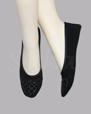 پاپوش زنانه نابوک نگین ریز