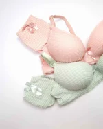 ست شورت وسوتین اسفنجی زنانه 209 سیلکا