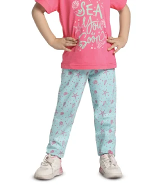 شلوار دخترانه نخ پنبه اوت لت