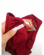 شورت زنانه پشت چاپ Lip Red