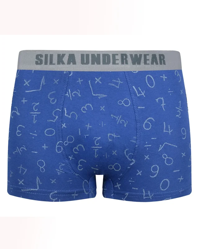 شورت مردانه نیم پا چاپی کش از رو طرح اعداد