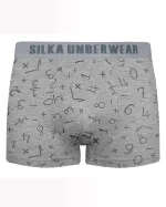 شورت مردانه نیم پا چاپی کش از رو طرح اعداد