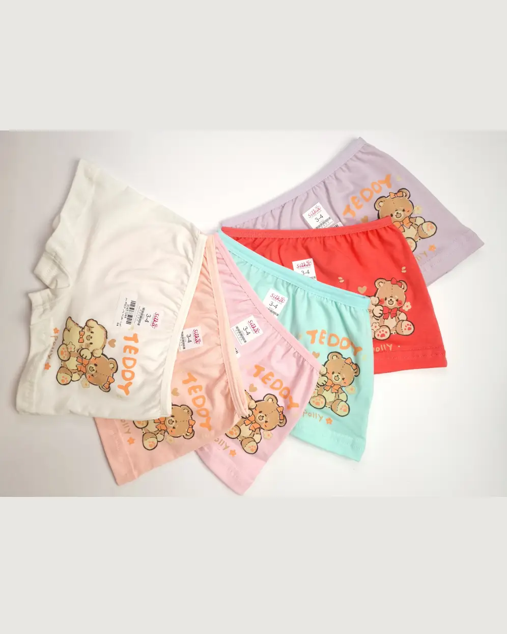 short padar Polly_ 11_D (1) شورت پادار دخترانه سیلکا طرح Polly