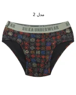 شورت مردانه اسلیپ طرح ساتراپ سیلکا