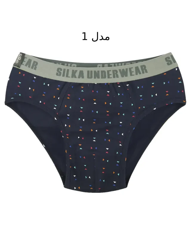 شورت مردانه اسلیپ طرح ساتراپ سیلکا