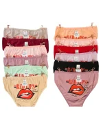 شورت زنانه پشت چاپ Lip Red