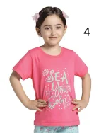 تیشرت نخی دخترانه اوت لت