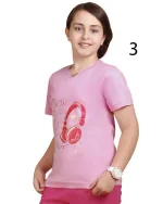 تیشرت نخی دخترانه اوت لت