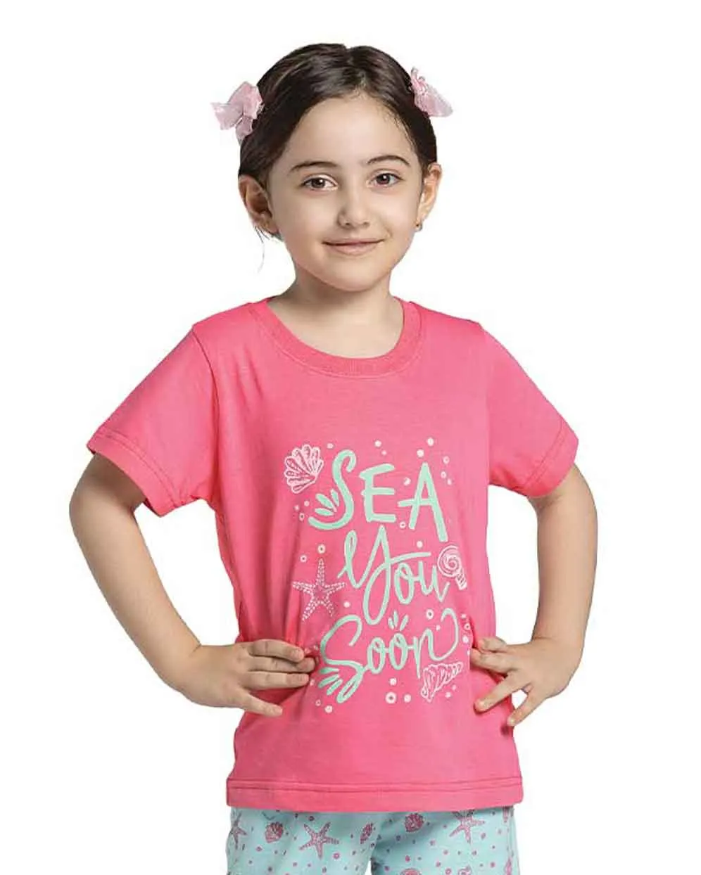 t shirt soon-12-d تیشرت نخی دخترانه soon اوت لت