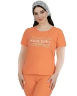 تیشرت زنانه نخی طرح هستی سیلکا (کپی)