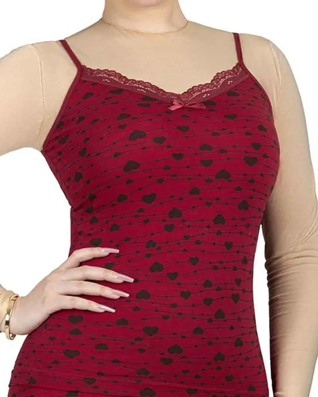 تاپ زنانه بندی تمام چاپ متنوع