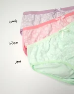 شورت زنانه اسلیپ برحسته بوته سیلکا