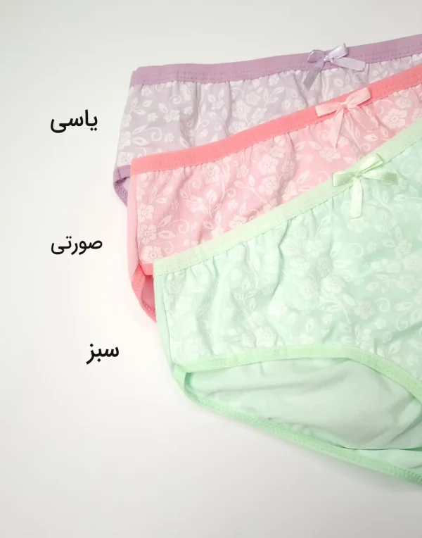 شورت زنانه اسلیپ برحسته بوته سیلکا