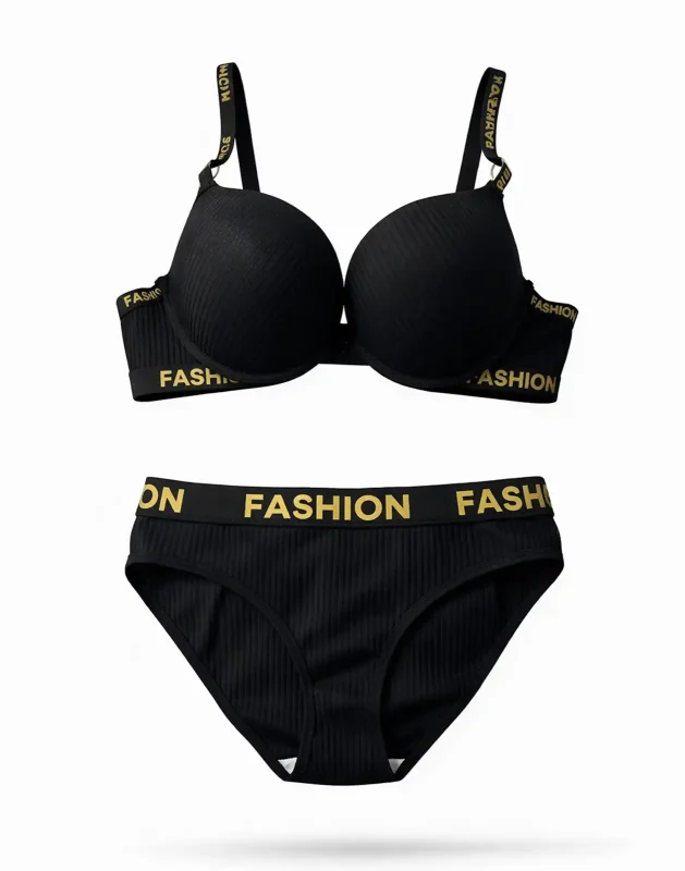 ست سوتین اسفنجی  کبریتی فنردار  fashion