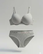 ست سوتین اسفنجی  کبریتی فنردار  fashion