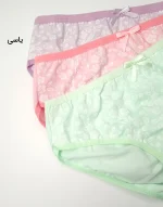 شورت زنانه اسلیپ برجسته بوته سیلکا اوت لت