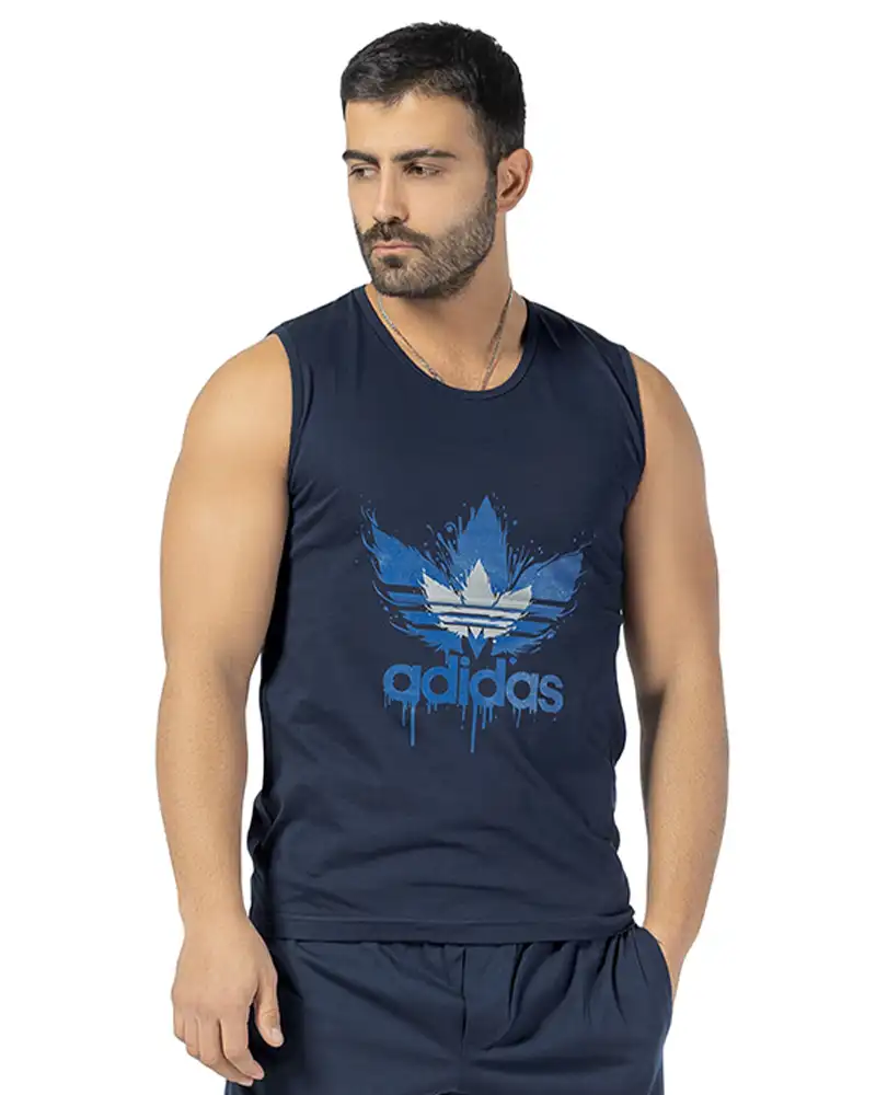 adidasn تیشرت ورزشی مردانه آستین حلقه ای آدیداس - تصویر 1