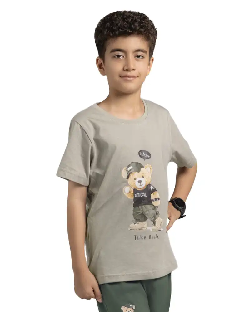 army-tshirt-mardane تیشرت پسرانه سیلکا طرح Army - تصویر 1